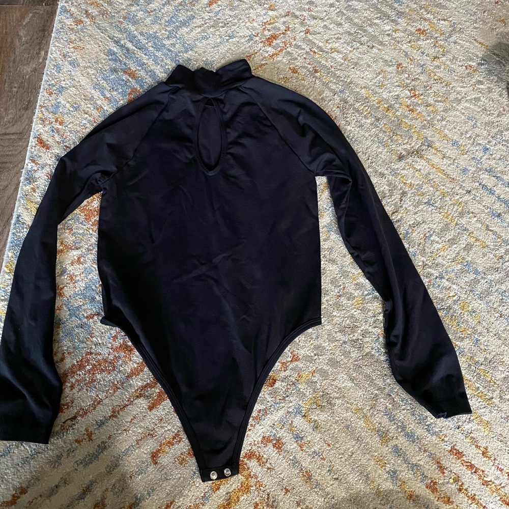 Turtle neck body suit